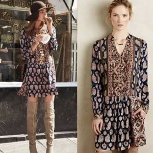 Anthropologie Tiny Petite Paquerette Shirt Dress